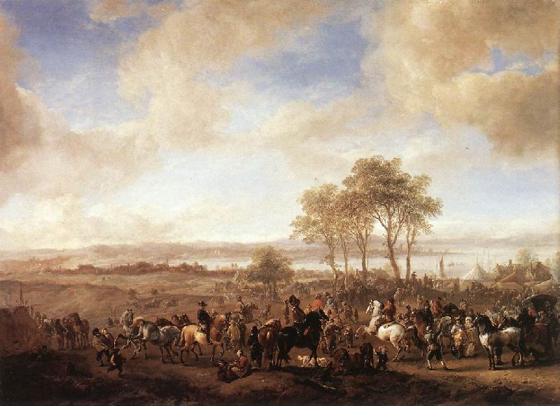 WOUWERMAN, Philips The Horse Fair  yuer6 oil painting image